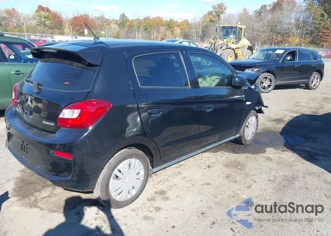 2018 Mitsubishi Mirage Es from USA, damaged, VIN ML32A3HJ4JH015028